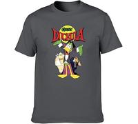 PLNSSCS Count Duckula Poster T-Tshirts Camisetas y Tops Dark Grey(XX-Large)