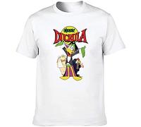 PLNSSCS Count Duckula Poster T Tshirts Camisetas y Tops?White?S(Small)
