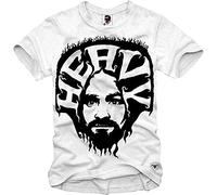 PLNSSCS CPED T-Tshirts Camisetas y Tops Charles Manson HELTER SKELTER Mugshot MDMA(Large)