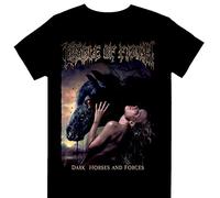 PLNSSCS Cradle of Filth - Dark Horses European Tour 2022 Licensed T-Tshirts Camisetas y Tops Black(Medium)