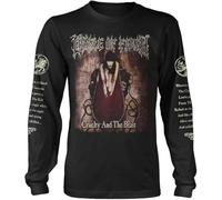 PLNSSCS Cradle of Filth Men's Cruelty and The Beast (2021) Long Sleeve Black(Large)