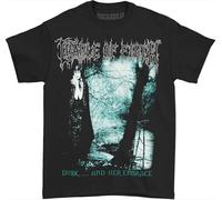 PLNSSCS Cradle of Filth Men's Dusk. and Her Embrace T-Tshirts Camisetas y Tops XX-Large Black(Small)