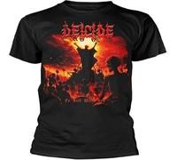 PLNSSCS Deicide to Hell with God Black T-Shirt(Small)