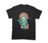 PLNSSCS Demon Anime Slayer Adventure Tanjiro Kamado Awesome T-Shirt,(Large)