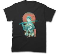 PLNSSCS Demon Anime Slayer Adventure Tanjiro Kamado Awesome T-Shirt(XX-Large)
