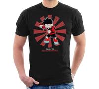 PLNSSCS Dennis The Menace Retro Japanese Men's T-Shirt(X-Large)