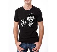 PLNSSCS Dennis The Menace T-Shirt Retro Comic Book UK gnasher Cool 50s 60s 70s 80s 90s b(Large)
