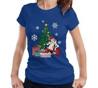 PLNSSCS Deputy Dawg Around The Christmas Tree Women's T-Shirt(Small)