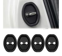 PLNSTYV 4 Piezas Amortiguador de Cerradura de Puerta para Hyundai Tucson NX4/Hybrid/N-Line 2021-2023 2024 2025 2026 Silicona Reducción de Ruido Protector de Pestillo Tope de Choque Accesorios Coche