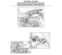 Set Portaequipaje Lateral Pl One-Fit GIVI plo3118mk para Monokey Strom 1050 / XT