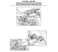 Set Portaequipaje Lateral Pl One-Fit GIVI plo3118mk para Monokey Strom 1050 / XT