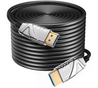 Ploiwue 8K 0.7M HDMI Glasfaserkabel 48Gbps AOC 2.1 extra langes Ultra High Speed Kabel 8K @60Hz, 4K @120Hz / 144Hz Dynamic HDR eARC Dolby HDCP2.2.HDMI 2.1 Kompatibel mit PS5 Xbox SeriesX PC TV