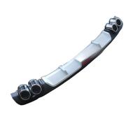 PLOKIJUH Difusor Alerón Parachoques Trasero Coche para Skoda Scala 2019-2023,Spoilers Labios Chasis Divisor Labio Antichoque Decoración Accesorios,A11-white with Light