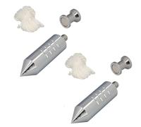 Plomada Profesional Nuez Imán 700 g - herramienta de medición vertical precisa para construcción y albañilería - cuerda de nylon incluida (2)