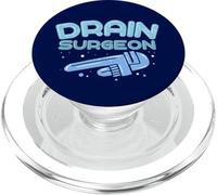 Plomero Pipefitter Cita Divertida Drenaje Cirujano Tubería Plomería PopSockets PopGrip para MagSafe