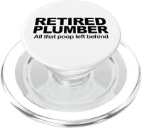 Plomero Retirado Todo lo Que dejó atrás PopSockets PopGrip para MagSafe