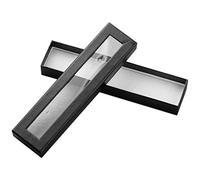 Plookyoe 10 Unids/Set Caja de Bolígrafo Ventana Transparente Caja de Bolígrafo Embalaje de Papel Caja de Bolígrafo de Regalo de Metal Al por