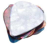 Plookyoe 20pzs Plectro de guitarra fina de celuloide colorido 0.46 mm / 0.71 mm Color aleatorio