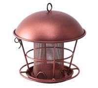 Plookyoe Comedero para Pájaros para Colgar Al Aire Libre, Regalos para Mamá, Abuela, Mujer, Comederos para Pájaros Silvestres Exteriores Impermeables de Metal para Jardín