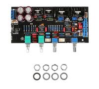 Plookyoe Componentes de la Tarjeta de Control de Tono Preamplificador HiFi Clase A Tarjeta de Tono A3 Módulo de Supresión de Sonido Digital de 4 Botones