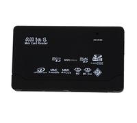 Plookyoe En 1 Multi Lector de Tarjetas SD/XD/MMC/MS//SDHC USB 2.0