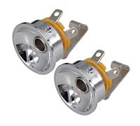 Plookyoe Placa de Salida de Enchufe de Guitarra de 6,35Mm y 1/4 Pulgadas para TL Accesorios Piezas de Guitarra, C
