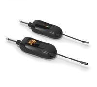 Plookyoe Receptor Transmisor de Guitarra Inalámbrico, de Guitarra Inalámbrico Recargable para Instrumentos Eléctricos de Bajo
