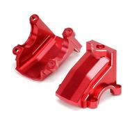 PLOQAZEH Caja Cambios Coche RC para Traxxas para X-Maxx 1:5 6S 8S 7780 1/5 1/6 para XRT 1/2 PCS Carcasa Diferencial Cubierta De Caja De Cambios Caja Diferencial Accesorios para Coche RC(Red,2Pc)