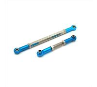 PLOQAZEH para MN para MN82 LC79 para MN78 1/12 Varillaje De Dirección De Eje Delantero De Metal RC Coche Vehículo De Orugas Piezas Y Accesorios Actualización Reemplazo Uso Accesorio RC(Blue)