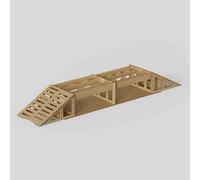 PLOQAZEH para TRX4M UTB18 para SCX24 AX24 para FCX24 1/18 1/24 Puente Curso Prop Carretera Obstáculo Pendiente Empinada RC Crawler Piezas De Actualización De Coche Piezas Mejora RC(Size3)