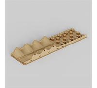 PLOQAZEH para TRX4M UTB18 para SCX24 AX24 para FCX24 1/18 1/24 Puente Curso Prop Carretera Obstáculo Pendiente Empinada RC Crawler Piezas De Actualización De Coche Piezas Mejora RC(Size4)