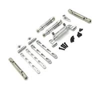 PLOQAZEH RC Juguetes Componentes para MN para MN82 LC79 para MN78 1/12 Kit Piezas Mejora Metal Modelo Completo Trepador Control Remoto Accesorio Ensamblar Reemplazar Reparación(Silver)