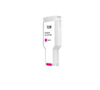 PlosFeng Cartucho de Tinta Compatible 728 para 728 Works con DesignJet T730 T830 Modelos F9J68A F9J67A F9J66A Impresoras de inyección de Tinta(1PCS 300ML M)