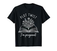 Plot Twist I'm Pregnant Camisa Divertida Anuncio de Embarazo Camiseta