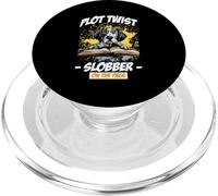 Plot Twist Slobber on The Page PopSockets PopGrip para MagSafe