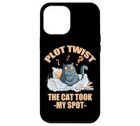Plot twist the cat took my spot Carcasa para iPhone 12 Pro Max