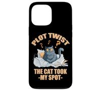 Plot twist the cat took my spot Carcasa para iPhone 13 Pro Max