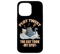Plot twist the cat took my spot Carcasa para iPhone 14 Pro Max