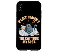 Plot twist the cat took my spot Carcasa para iPhone XS Max