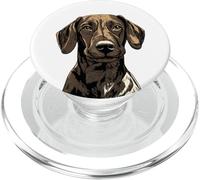 Plott Hound Dog Ilustración PopSockets PopGrip para MagSafe