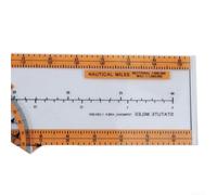 Plotter ligero de la navegación de la aviación con la rotación de 360 grados para el uso fácil por los pilotos (B)
