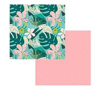 plottiX iXpaper Set Blooming Jungle - Papel pintado (20 x 30 cm)