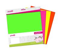 plottiX Lámina para Planchado, Multicolor, 30 x 30 cm