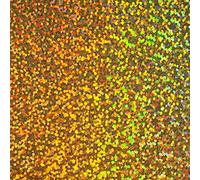 plottiX Lámina para Planchar, Poliéster Algodón, Dorado, 32 x 50cm