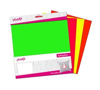 plottiX Lámina termoadhesiva, multicolor, 30 x 30 cm