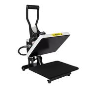 plottiX PL0301005 iXpress Plus - Prensa de transferencia (metal, superficie de prensado 22 x 30 cm), color blanco