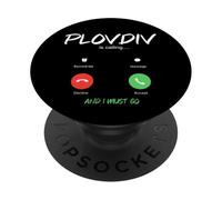 Plovdiv está Llamando y Debo IR a Bulgaria de Viaje PopSockets PopGrip Adhesivo