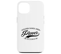 Plover WI Golden Sands Area para Hombres y Mujeres. Carcasa para iPhone 13