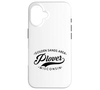 Plover WI Golden Sands Area para Hombres y Mujeres. Carcasa para iPhone 16