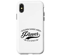 Plover WI Golden Sands Area para Hombres y Mujeres. Carcasa para iPhone X/XS